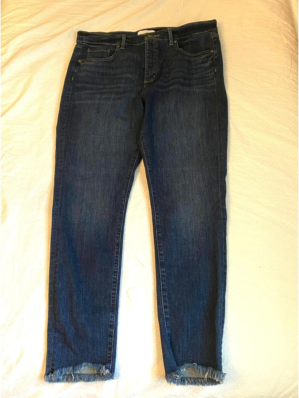 Womens The Loft Jeans High Waist Skinny 32-14 Stretch